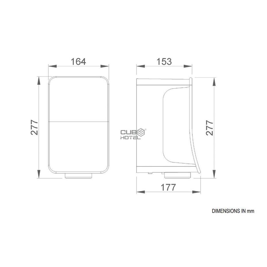 Secador de Mãos com Sensor Veltia Fusion Cinza
